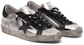 Shop Golden Goose Super-Star 'Estrella Negra y Gris' GCOMS590.A8