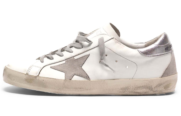 Golden Goose Super-Star 'Grey Star White Silver Tail'