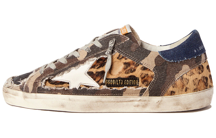 Buy Golden Goose Super-Star 'Leopard Yellow Blue' GMF00101.F000929.80695