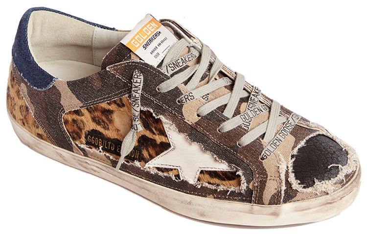 Golden Goose Super-Star 'Leopard Yellow Blue' 圖 3