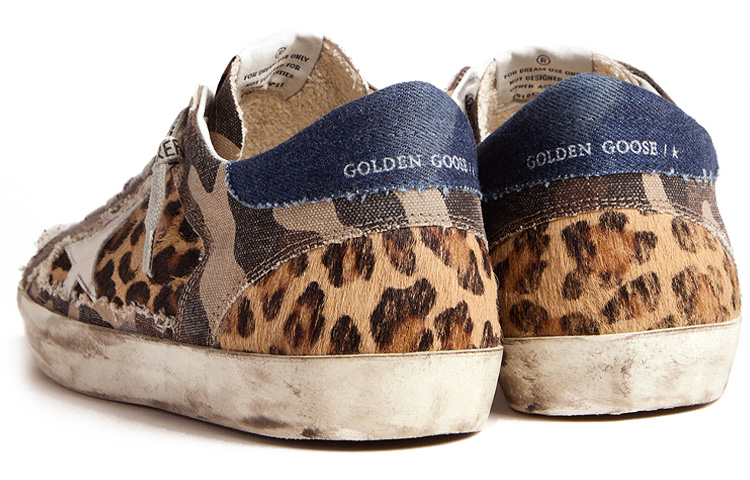 Golden Goose Super-Star 'Leopard Yellow Blue' 圖 4