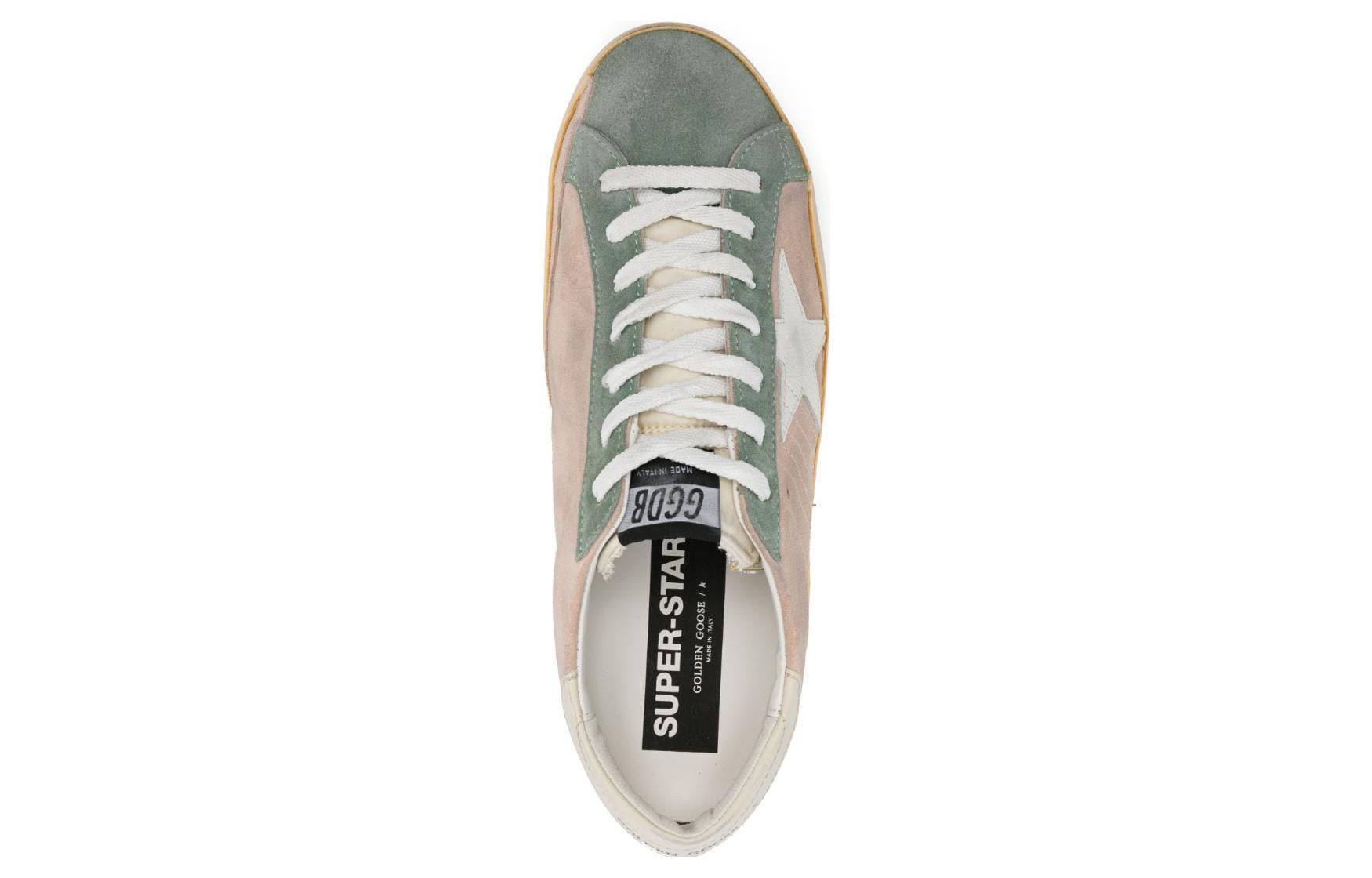 Golden Goose Super-Star Brown Suede White Star 'Green' 圖 4