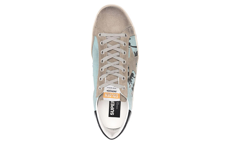 Golden Goose Super-Star 'Palm Print Blue Grey' 圖 4
