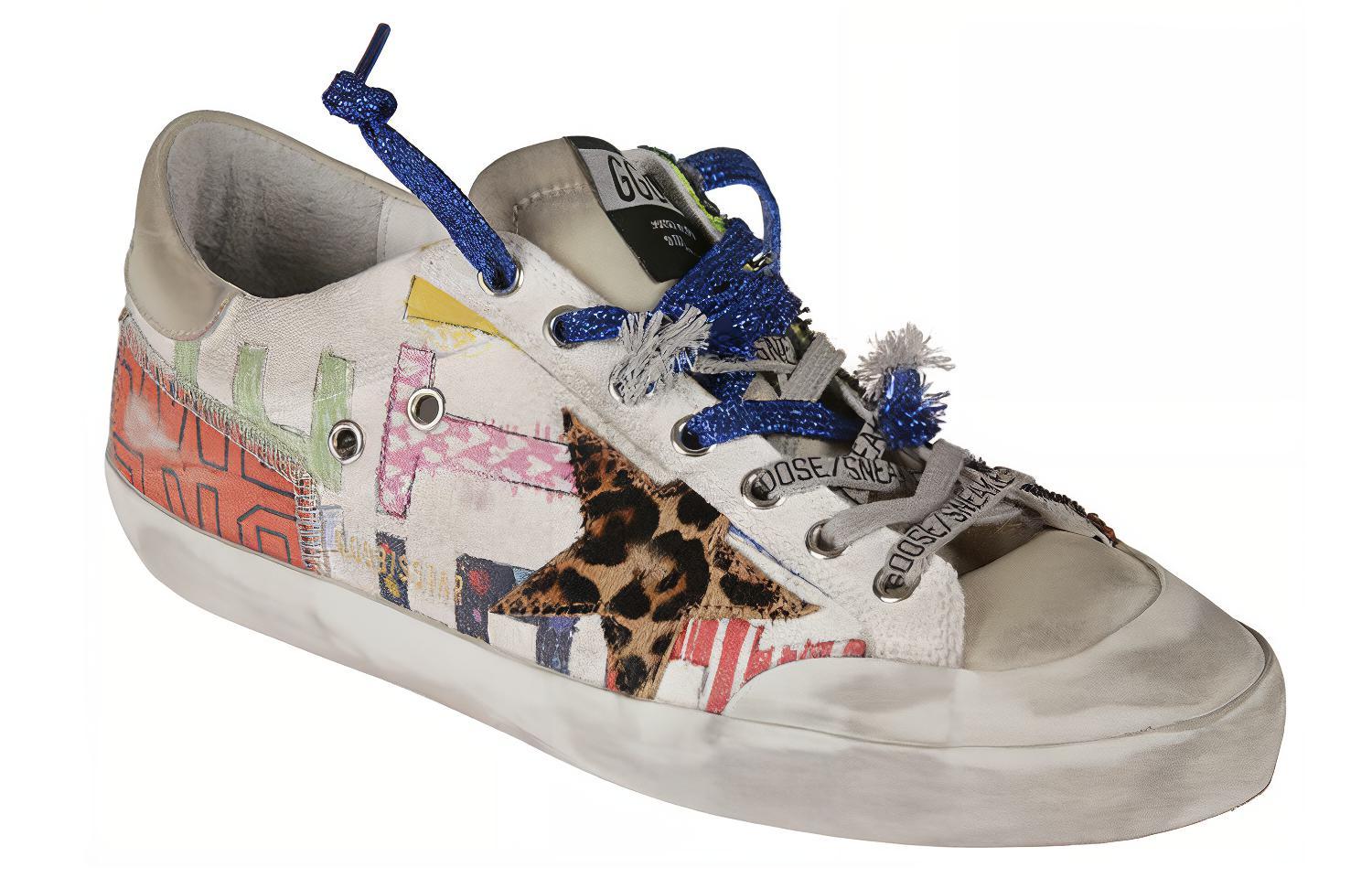 Golden Goose Super-Star 'Patchwork Canvas Dirty' 圖 3