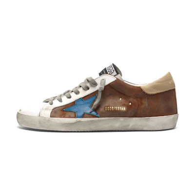 Golden Goose Super-Star 'White Brown'