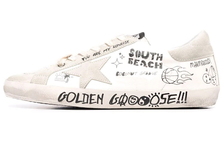 Golden Goose Super-Star 'White Fashion Low-Top' GMF00101.F002647.10220