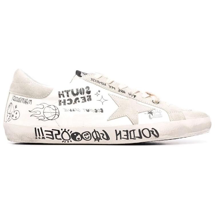 Order Golden Goose Super-Star '白色时尚低帮鞋' GMF00101.F002647.10220