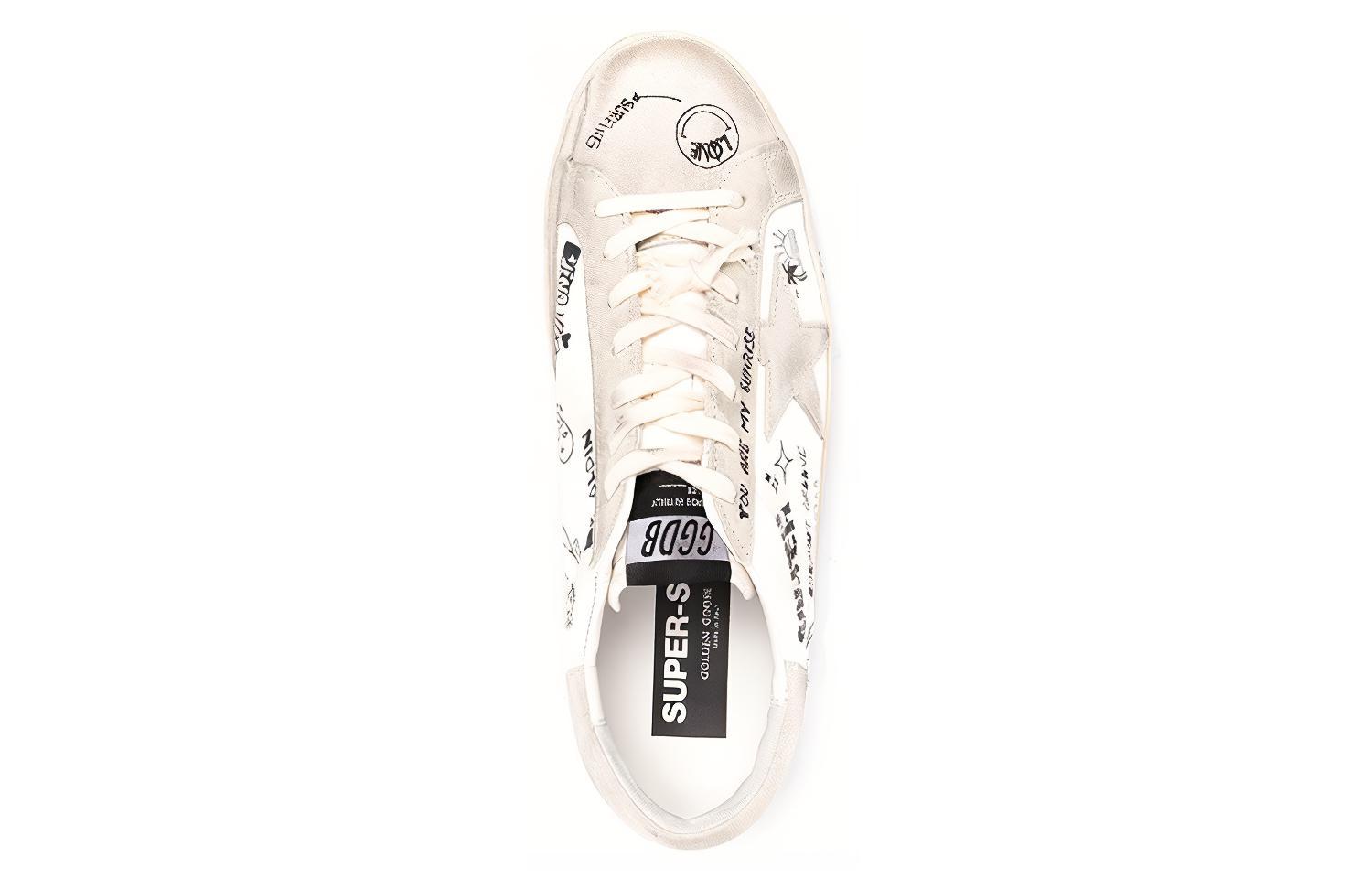 Purchase Golden Goose Super-Star '白色时尚低帮鞋' GMF00101.F002647.10220