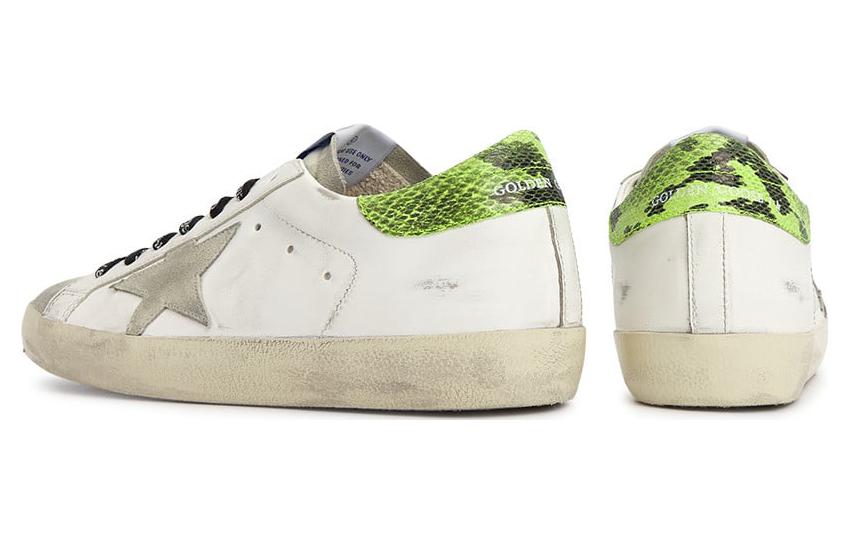 Details for Golden Goose Super-Star ''Weiß Grau'' GMF00101.F002546.10902