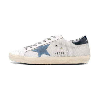 Golden Goose Super-Star 'White Heel Stabilizer'