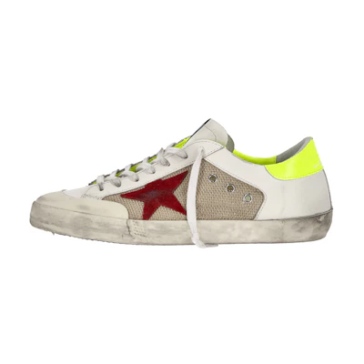 Golden Goose Super-Star 'White Red'