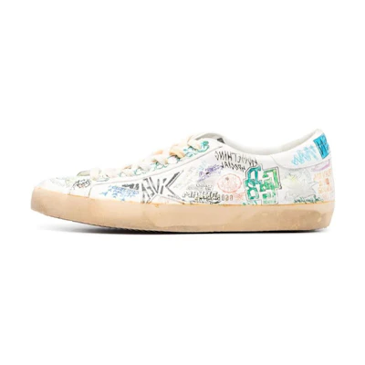 Golden Goose Super-Star Multicolor Graffiti 'White'