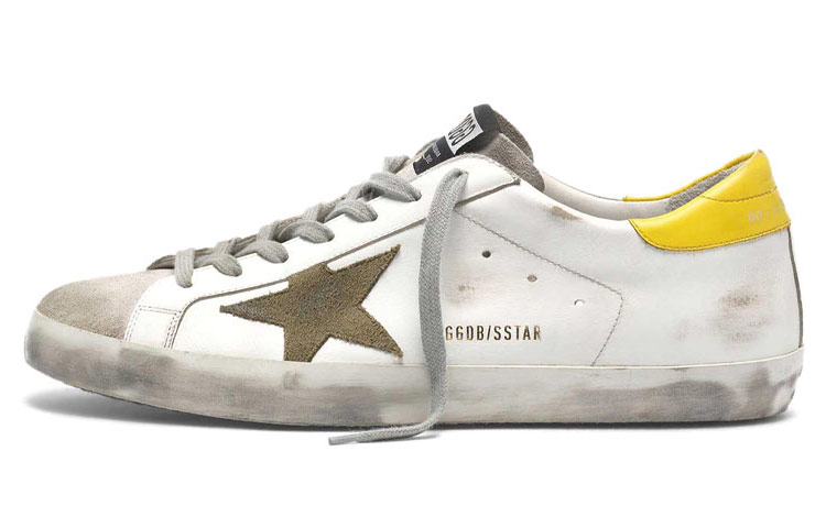 Golden Goose Super-Star 'White Yellow'