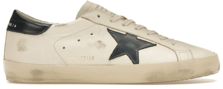 Golden Goose Super-Star Beige Biru Malam GMF00101.F004164.15430 Buy Golden Goose Super-Star Beige Biru Malam GMF00101.F004164.15430