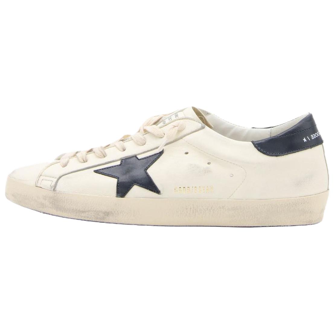 Golden Goose Super-Star Beige Night Blue GMF00101.F004164.15430