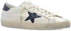 Lookbook Golden Goose Super-Star Beige Biru Malam GMF00101.F004164.15430