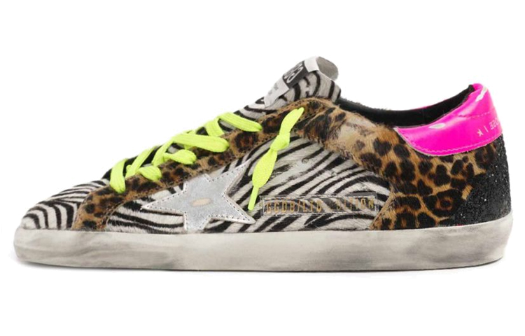 Golden Goose Super-Star LTD Edition 'Distressed Leopard'