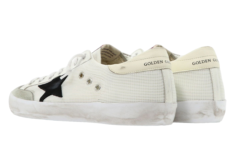 Purchase Golden Goose Super-Star Nylon Blanco Negro Beige GMF00364.F004188.11395