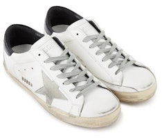 金鵰 Super-Star 做舊款 黑尾灰星 防滑舒適 低幫髒髒 時尚板鞋 男款 白 Shop 金鵰 Super-Star 做舊款 黑尾灰星 防滑舒適 低幫髒髒 時尚板鞋 男款 白