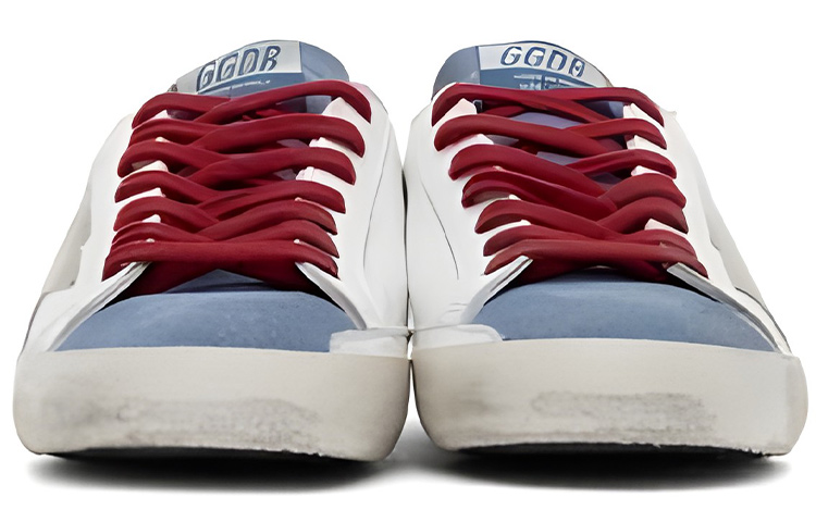 Golden Goose Super-Star White Blue Red 圖 3