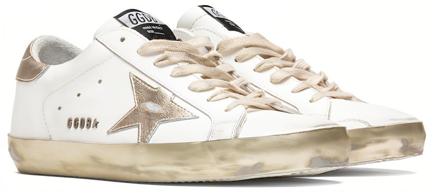 Golden Goose Super-Star White Gold Sparkle GMF00101.F000316.10272 Lookbook Golden Goose Super-Star White Gold Sparkle GMF00101.F000316.10272
