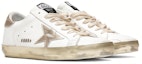 Lookbook Golden Goose Super-Star Putih Emas Berkilau GMF00101.F000316.10272