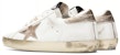 Golden Goose Super-Star Putih Emas Berkilau GMF00101.F000316.10272
