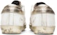 Golden Goose Super-Star Putih Emas Berkilau GMF00101.F000316.10272