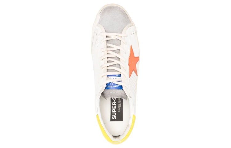 Golden Goose Super-Star White Orange Yellow 圖 4