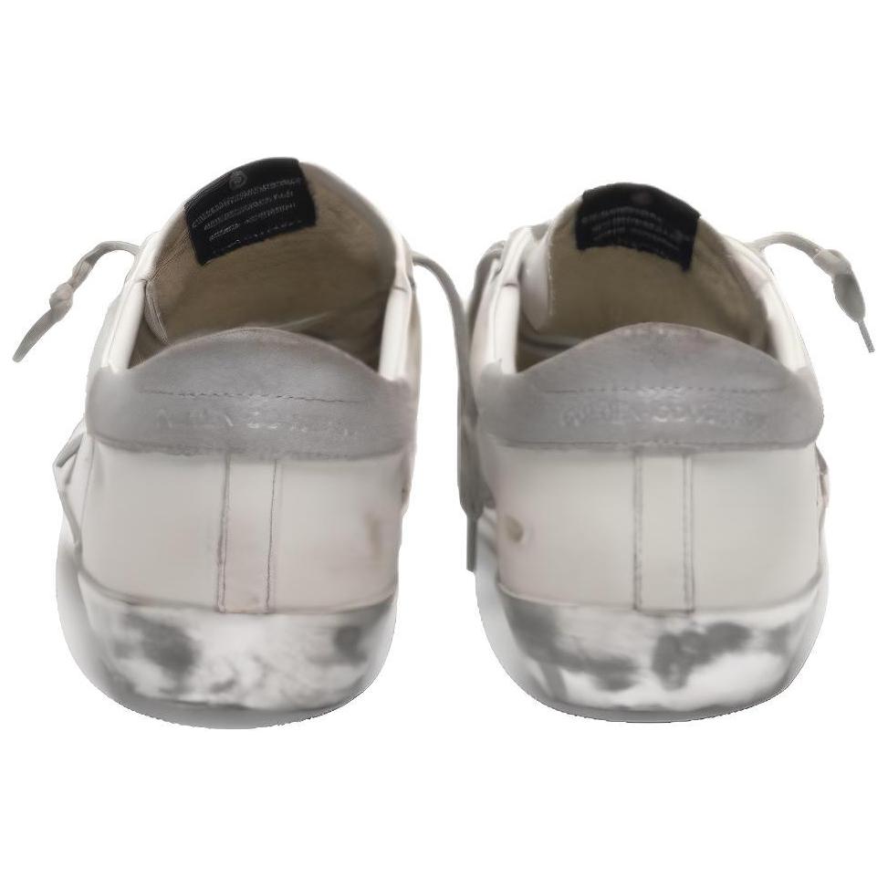 Purchase Golden Goose Super-Star Blanco Plata con Brillo GMF00101.F000314.80185