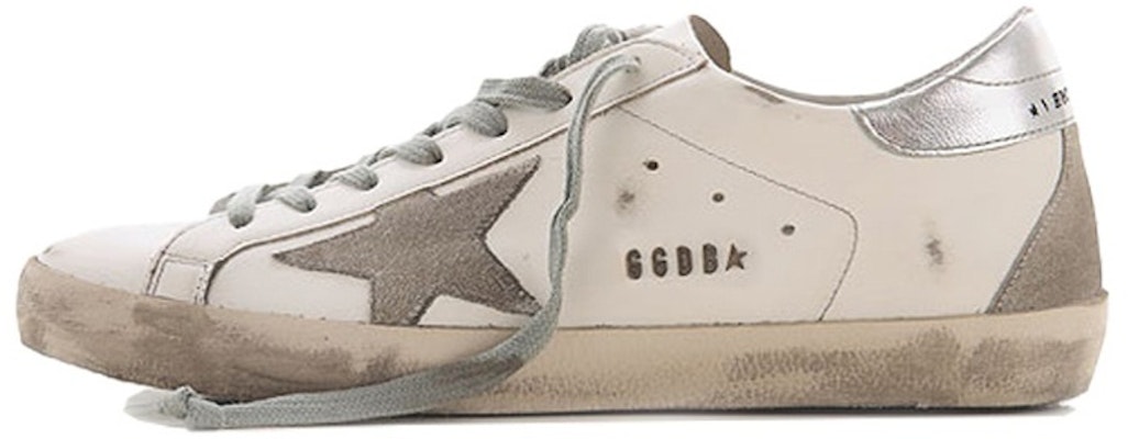 Golden Goose Super-Star White Silver GMF00102.F000317.10273 Buy Golden Goose Super-Star White Silver GMF00102.F000317.10273