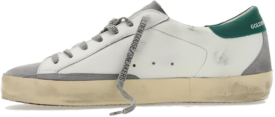 Golden Goose Super-Star White Silver Green GMF00102.F004167.82171 Buy Golden Goose Super-Star White Silver Green GMF00102.F004167.82171