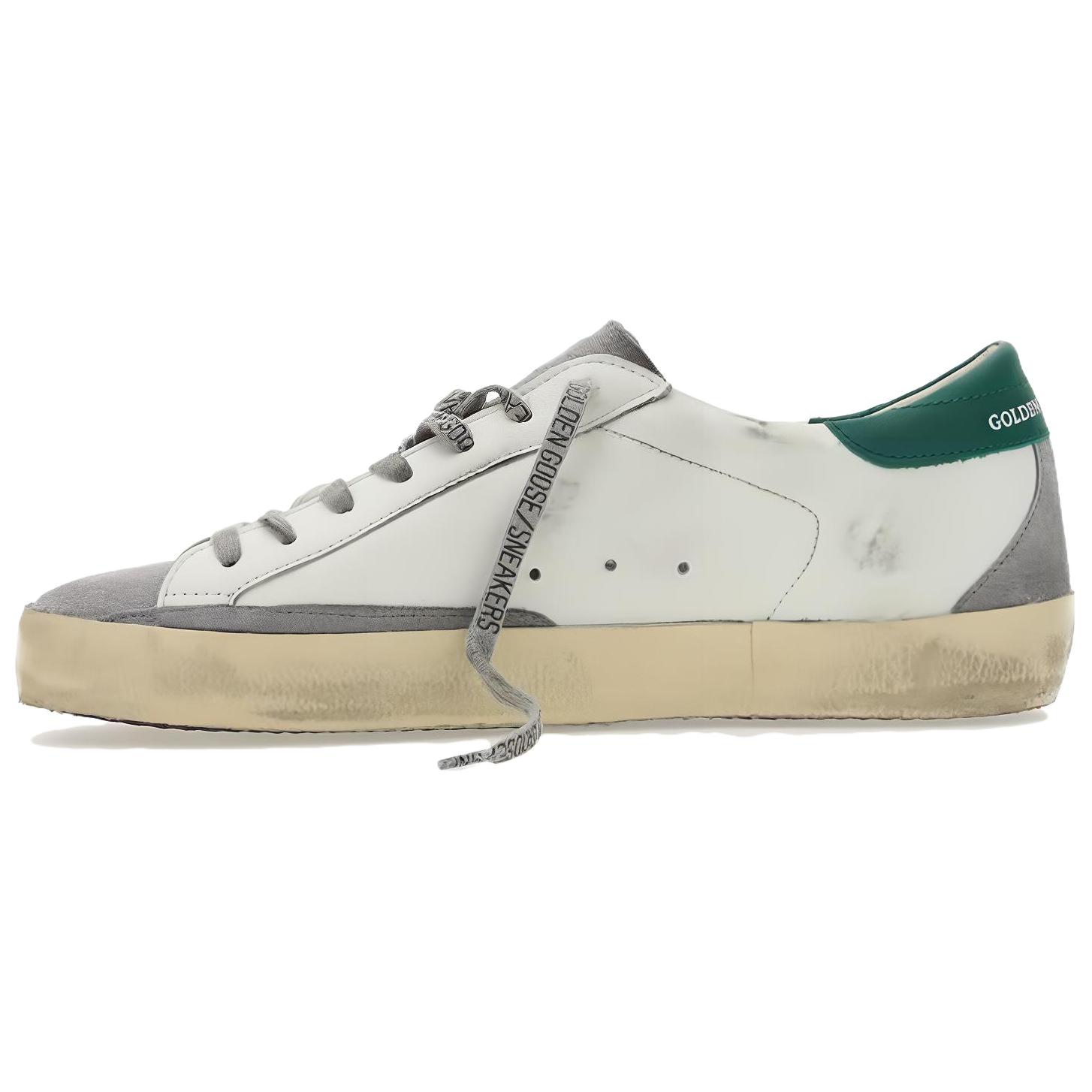 Buy Golden Goose Super-Star Blanco Plata Verde GMF00102.F004167.82171