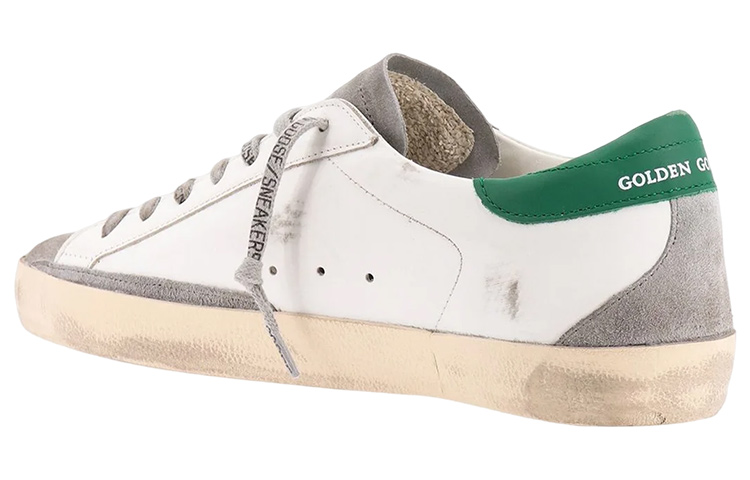 Lookbook Golden Goose Super-Star Blanco Plata Verde GMF00102.F004167.82171