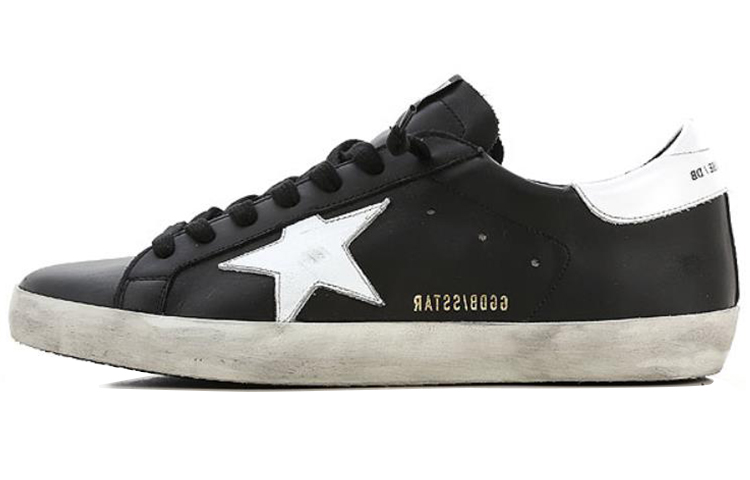 Golden Goose Super-Star 'Distressed Black'