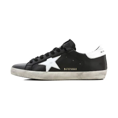 Golden Goose Super-Star 'Distressed Black'