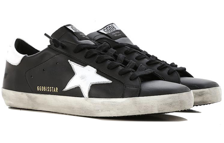 Golden Goose Super-Star 'Distressed Black' 圖 3