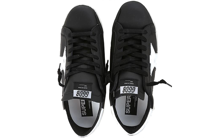 Golden Goose Super-Star 'Distressed Black' 圖 4