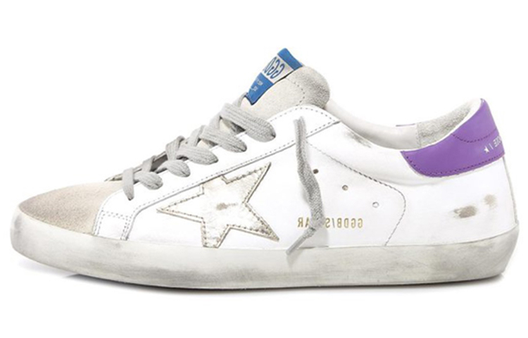 Golden Goose Super-Star 'Distressed Purple Tail'