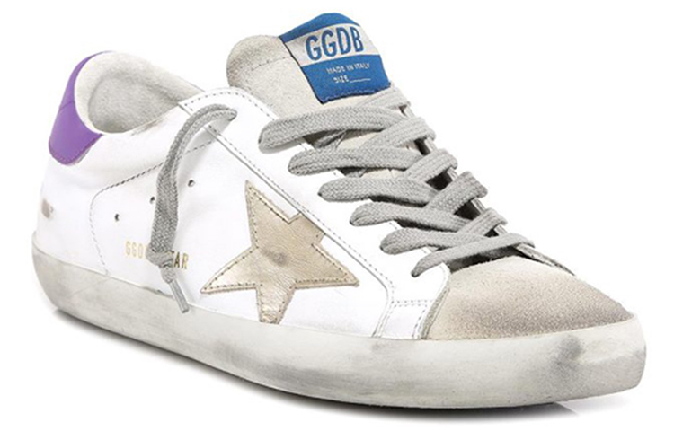Golden Goose Super-Star 'Distressed Purple Tail' 圖 2