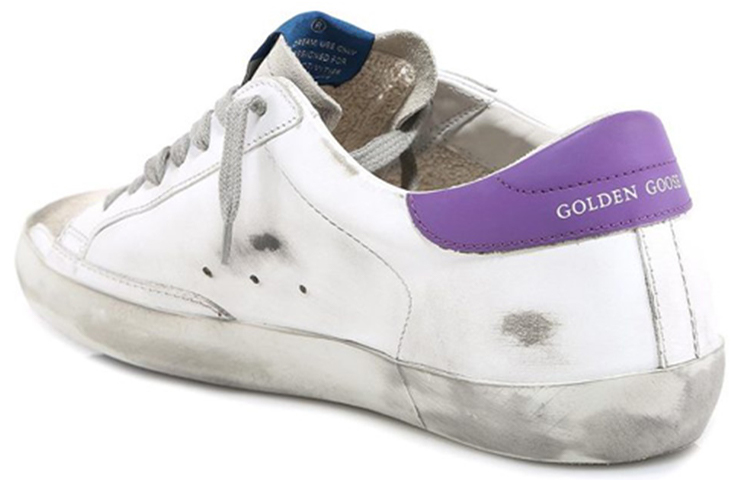 Golden Goose Super-Star 'Distressed Purple Tail' 圖 3