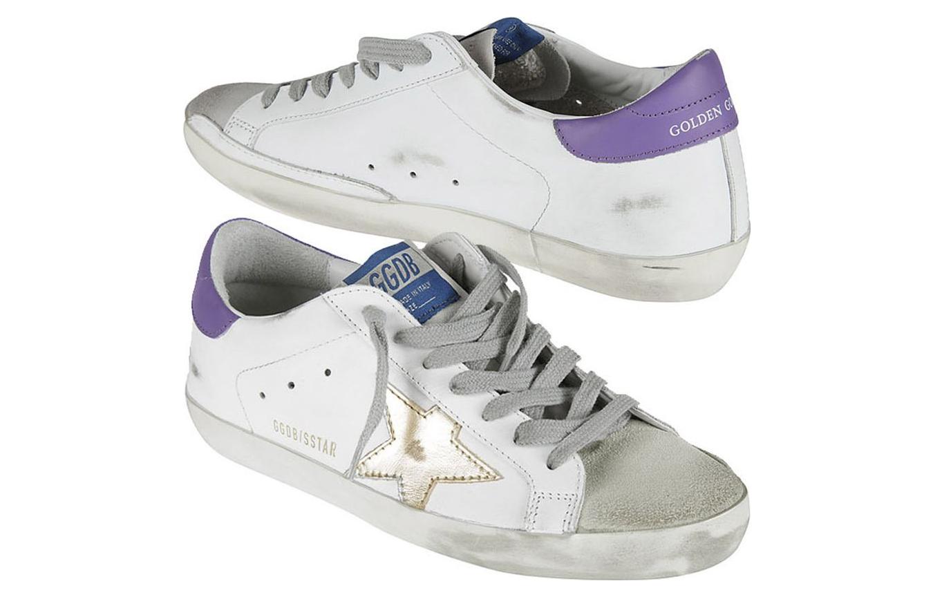 Golden Goose Super-Star 'Distressed Purple Tail' 圖 4
