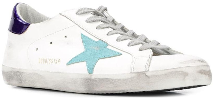 Golden Goose Super-Star 皮革 舒適休閒系帶 低幫 板鞋 男款 白色 做舊版 Lookbook Golden Goose Super-Star 皮革 舒適休閒系帶 低幫 板鞋 男款 白色 做舊版