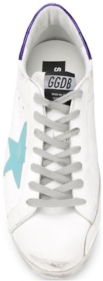 Golden Goose Super-Star 皮革 舒適休閒系帶 低幫 板鞋 男款 白色 做舊版 Purchase Golden Goose Super-Star 皮革 舒適休閒系帶 低幫 板鞋 男款 白色 做舊版