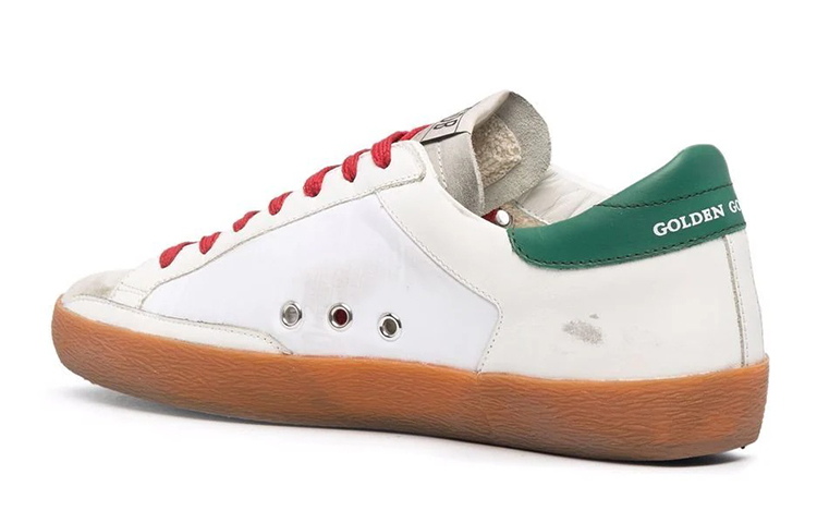 Lookbook 金星鹅 Super-Star '做旧白' GMF00103.F002543.81528