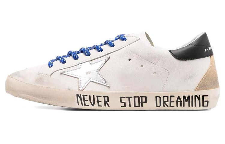 Golden Goose Super-Star 'Distressed White Blue'