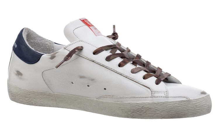 Golden Goose Super-Star 'Distressed White Blue' 圖 2