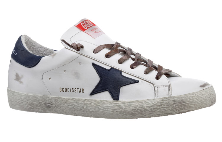 Golden Goose Super-Star 'Distressed White Blue' 圖 3