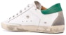 Golden Goose Super-Star 'Putih Hijau Kusam' GMF00102.F002180.10802