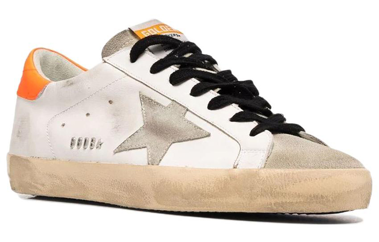 Golden Goose Super-Star 'Distressed White Orange' 圖 3